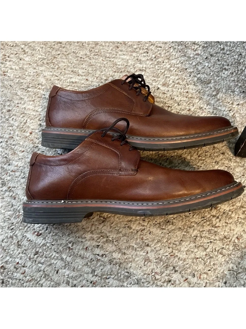 Florsheim Norwalk Plain Toe Oxford- Brown CH Leather 9.5